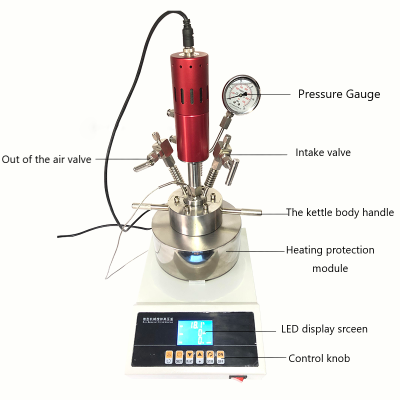 Autoclave High Pressure Stirring Reactor Mechanical Stirring