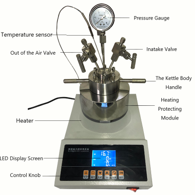 Micro Stainless Steel High Pressure Reactor
