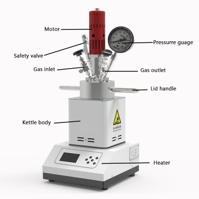 Lab High Pressured Magnetic Coupling Drive Reactor
