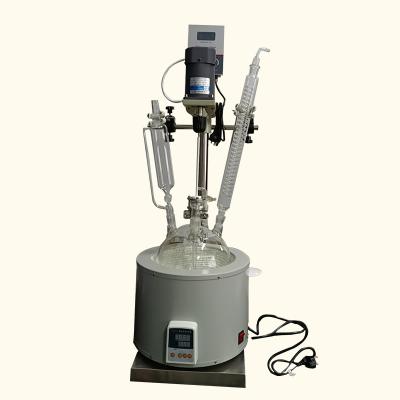 Continuous Stirred Tank Reactor Single Layer Glass reactor