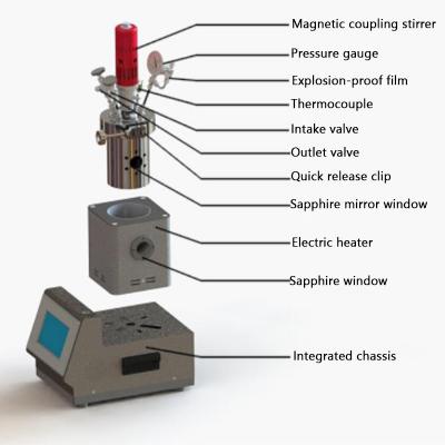 Observation Window High Pressure Reactor