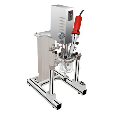 Semi Automatic Double protection Glass Vacuum Emulsifier Reactor