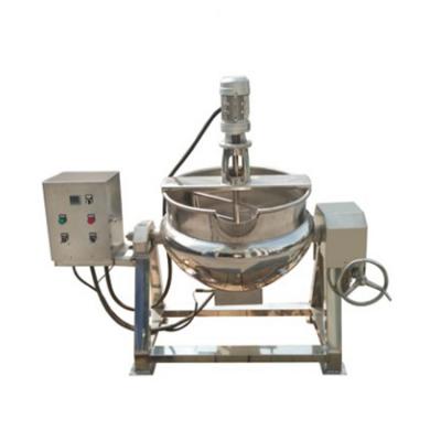 Industrial Tiltable Electric Small 50l 100 Liter 200l Steam Jacketed  with Agitator