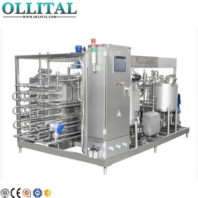 Automatic Tubular Uht Milk Sterilizer Industrial Tubular Uht Juice Food Sterilizer