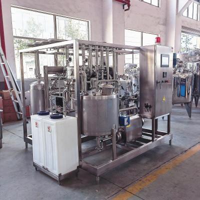 Automatic Tubular Uht Milk Sterilizer Industrial Tubular Uht Juice Food Sterilizer