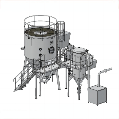 Plasma Protein Powder Atomizer Spray Dryer Machine Industrial Spray Dryer Machine