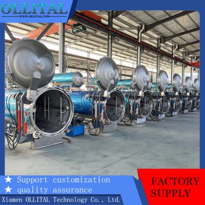 Industrial High Temperature Water Bath Sterilization Kettle Retort Autoclave Steam Spray Sterilization Pot