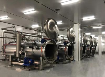 Good quality Industrial Steam Sterilizer Air Retort Machine Price Autoclave