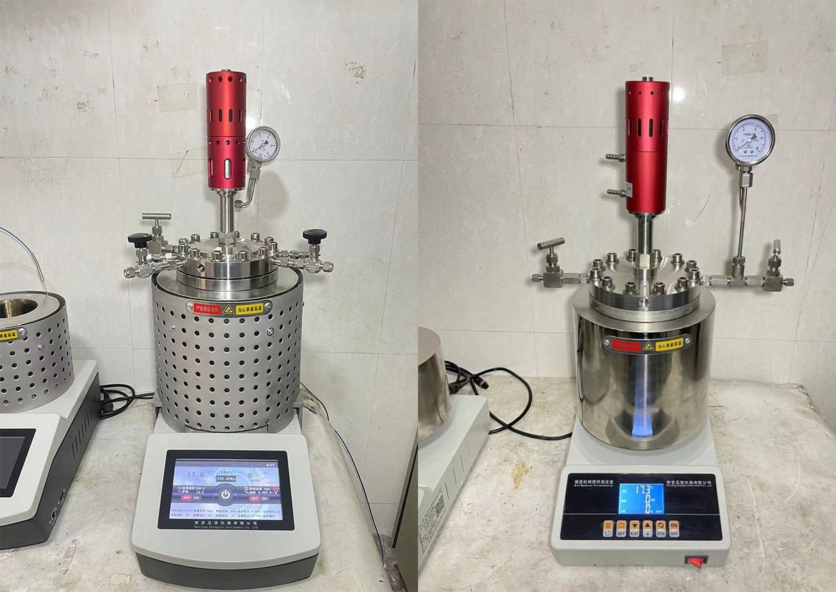 Today a German client placed an order for lab stainless reactor. 