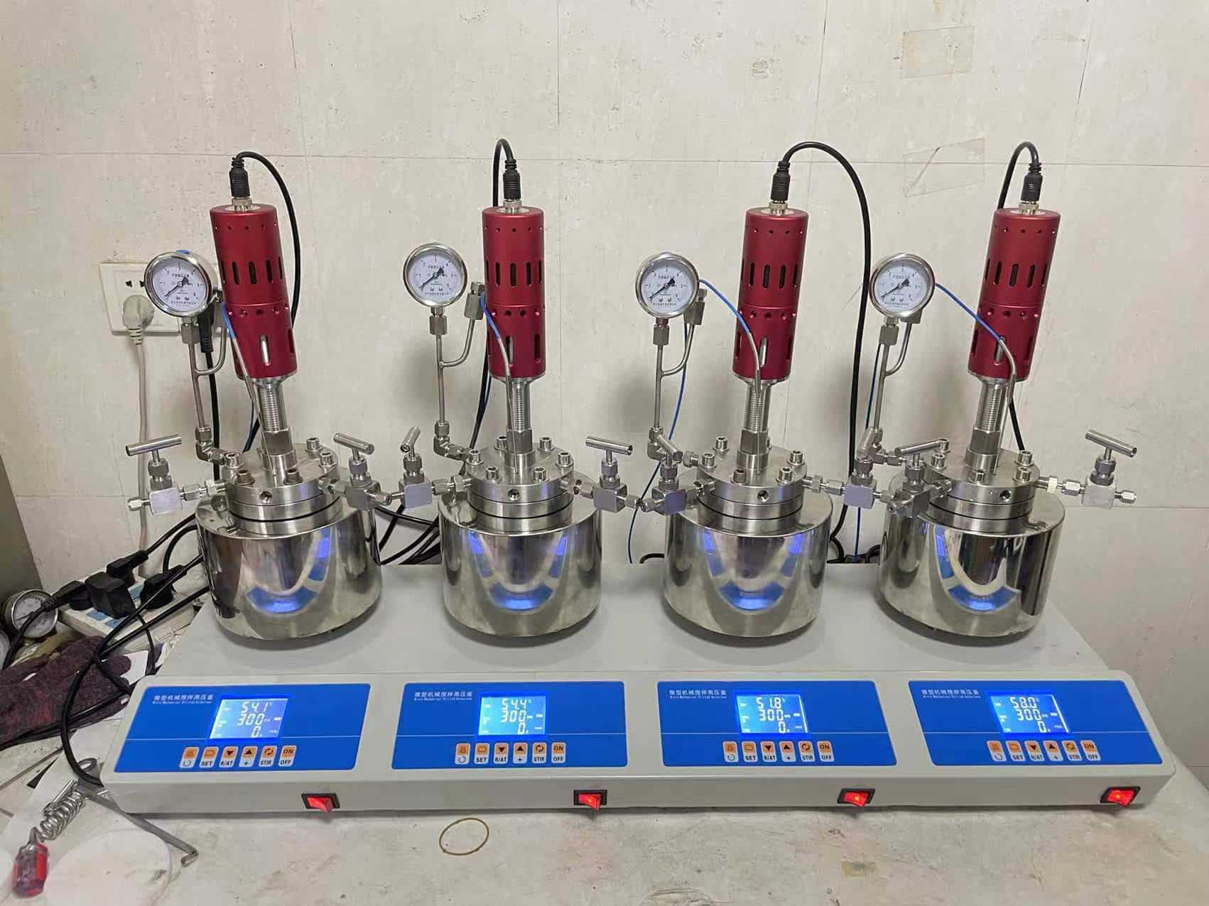 We sent parallel reactor system to Spain
