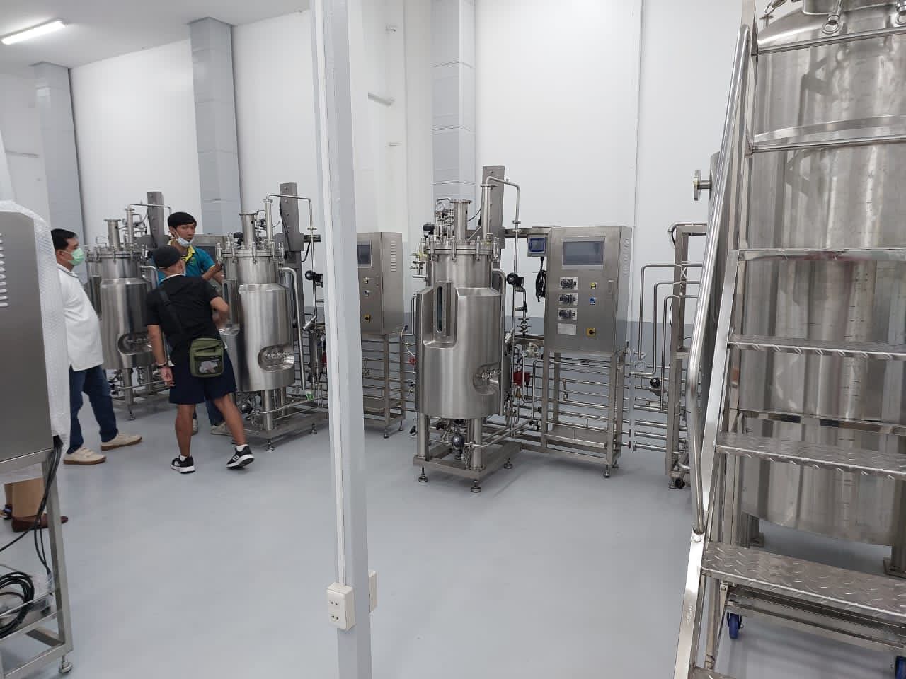 Maintenance of fermentation tanks