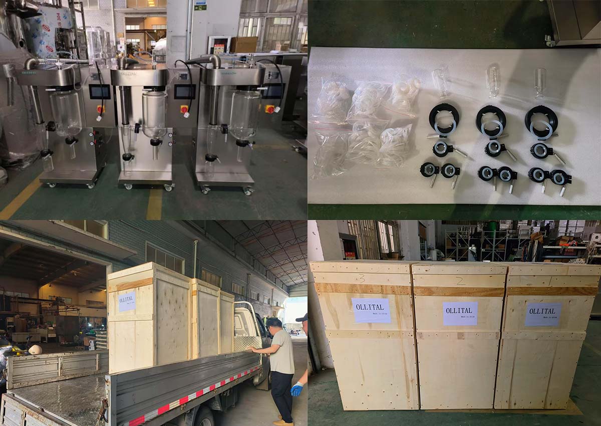 Continuing Trust: An old customer from Houston, USA, places another order for our spray dryer!