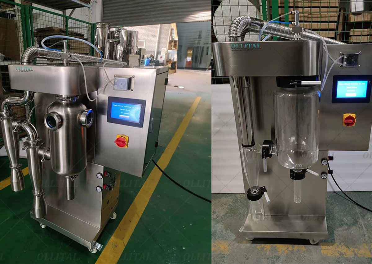 Improve experimental efficiency, OLLITAL brand 5L spray dryer is newly launched