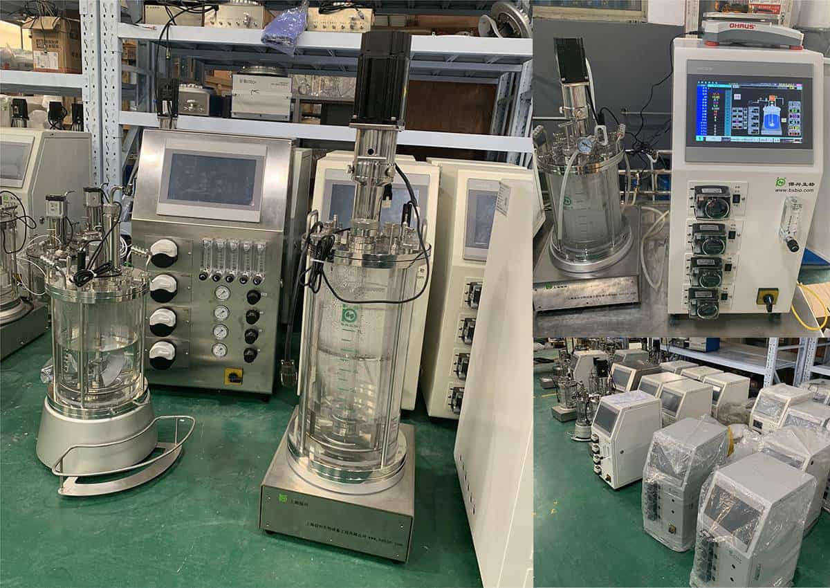 Ollital ships a 5L glass bioreactor to Canada today.