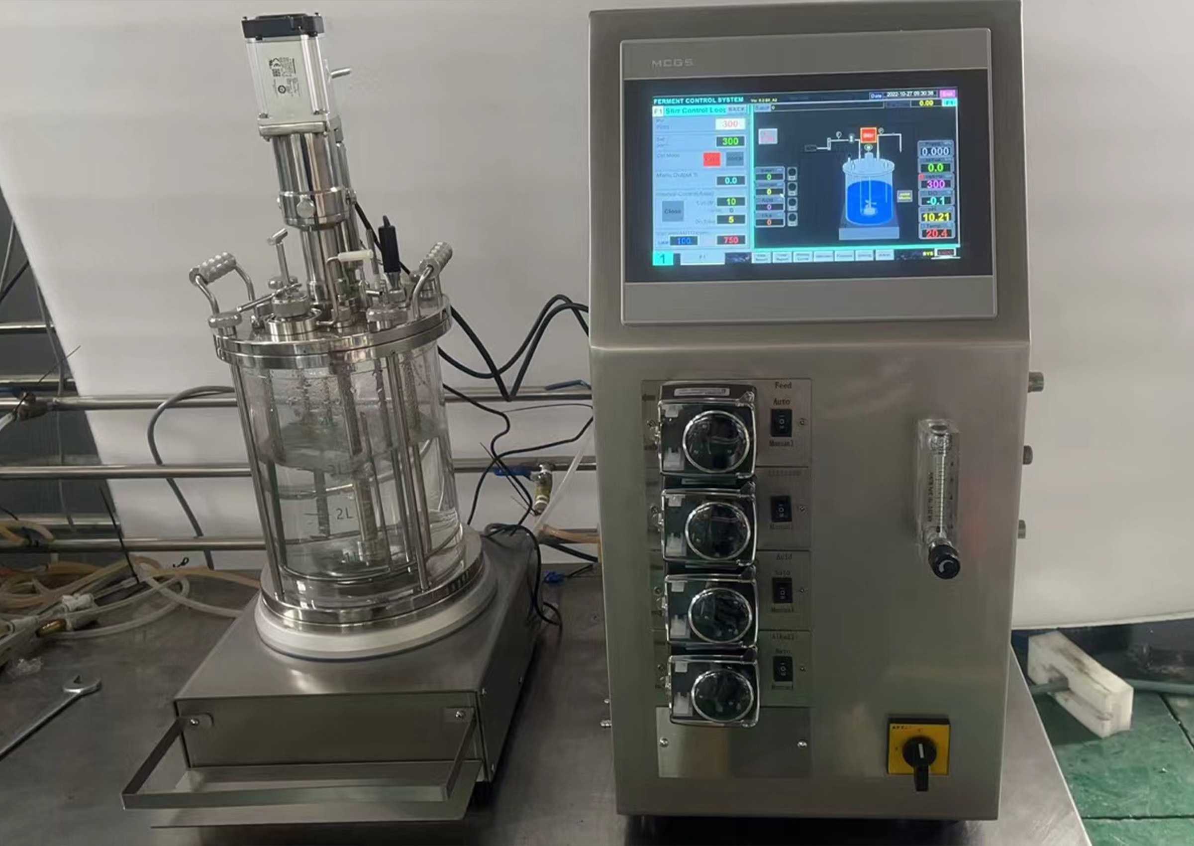 Usage of fermentation tank