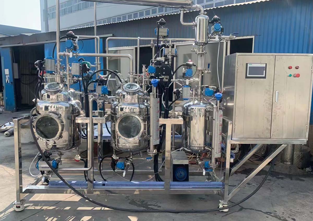 Multifunctional extraction and concentration unit